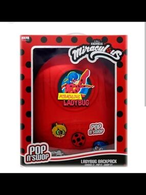 Miraculous Ladybug Red Kids Backpack by